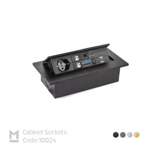 پریز توکار کابینتی ملونی 10024