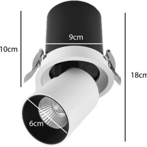 چراغ فکی توکارCOB-12وات